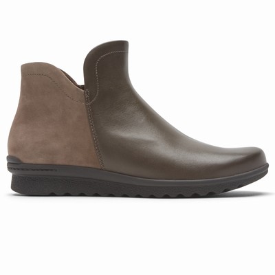 Rockport Josieie Stiefel Damen Braun QUD-378041